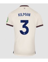 West Ham United Max Kilman #3 Vieraspaita 2025-26 Lyhythihainen